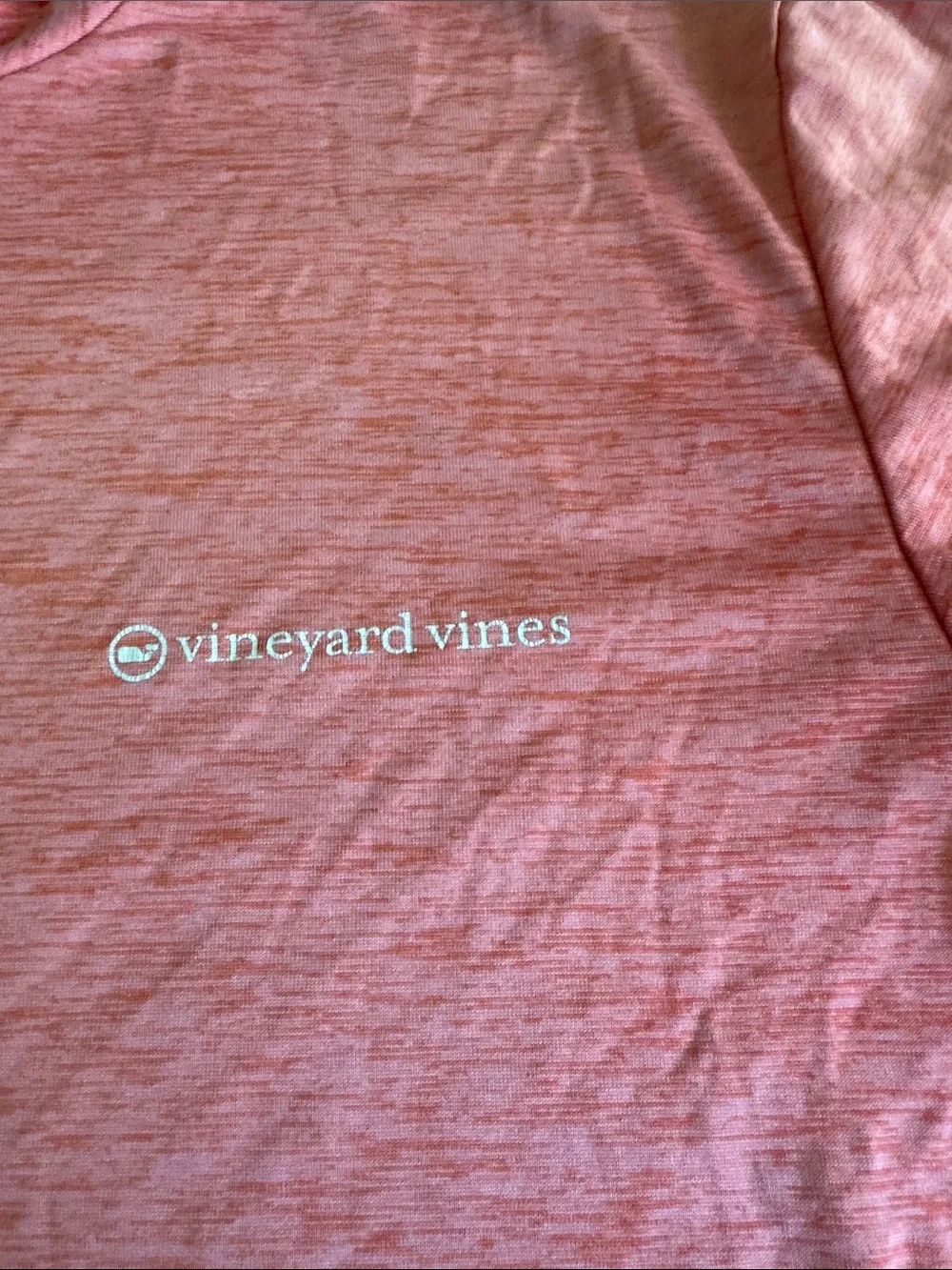 Vineyard Vines Men’s Heather Pink Short Sleeve Tee